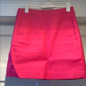 Loft hit  pink mini skirt